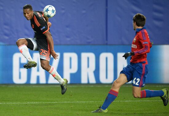 UEFA Champions League. CSKA vs. Manchester United