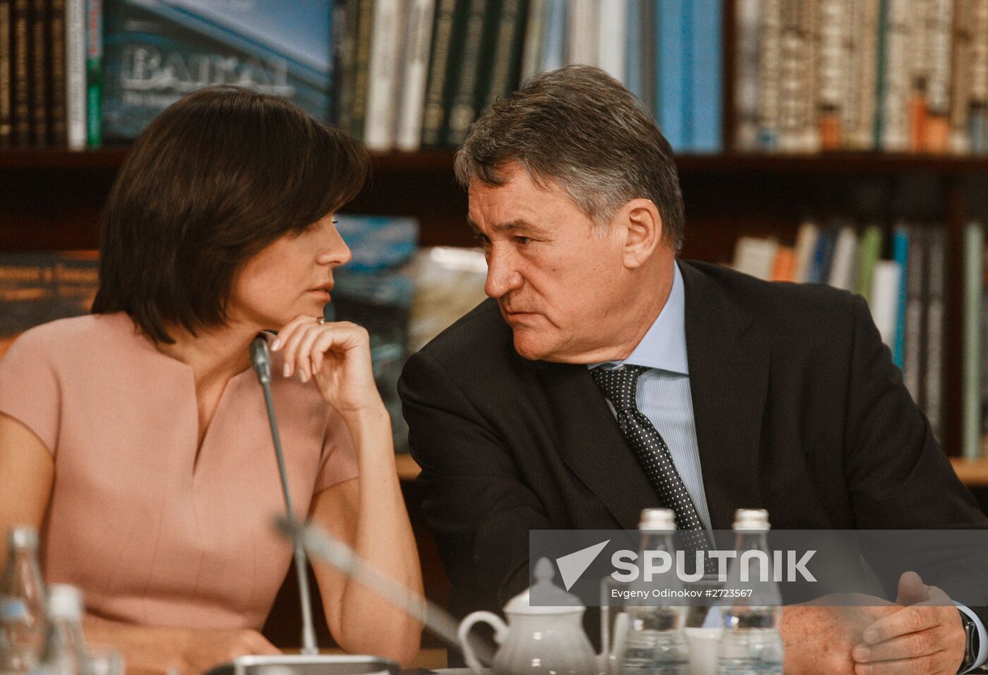 Press conference on 2nd Russian Geographical Society Festival