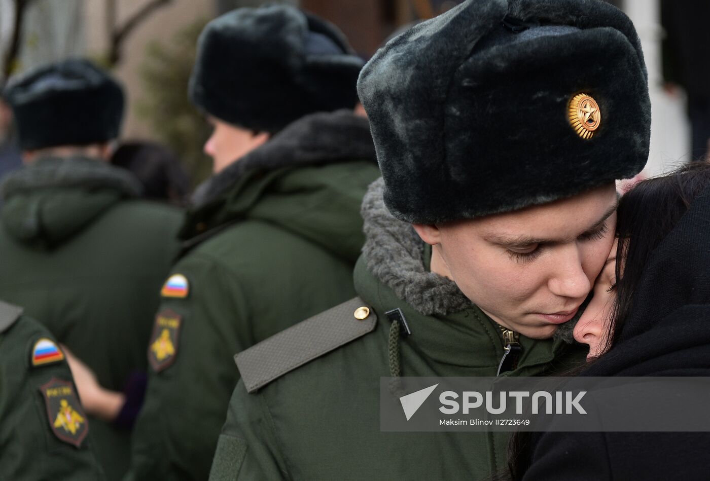 Conscripts are sent to Preobrazhensky Commandant's Regiment