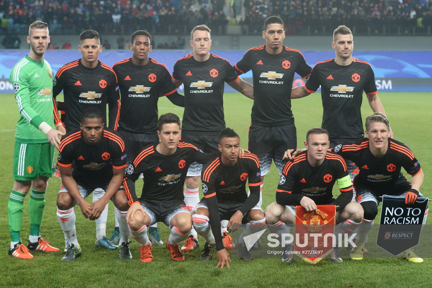 UEFA Champions League. CSKA vs. Manchester United