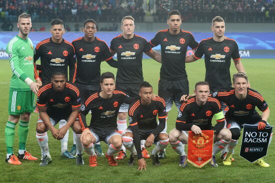 UEFA Champions League. CSKA vs. Manchester United