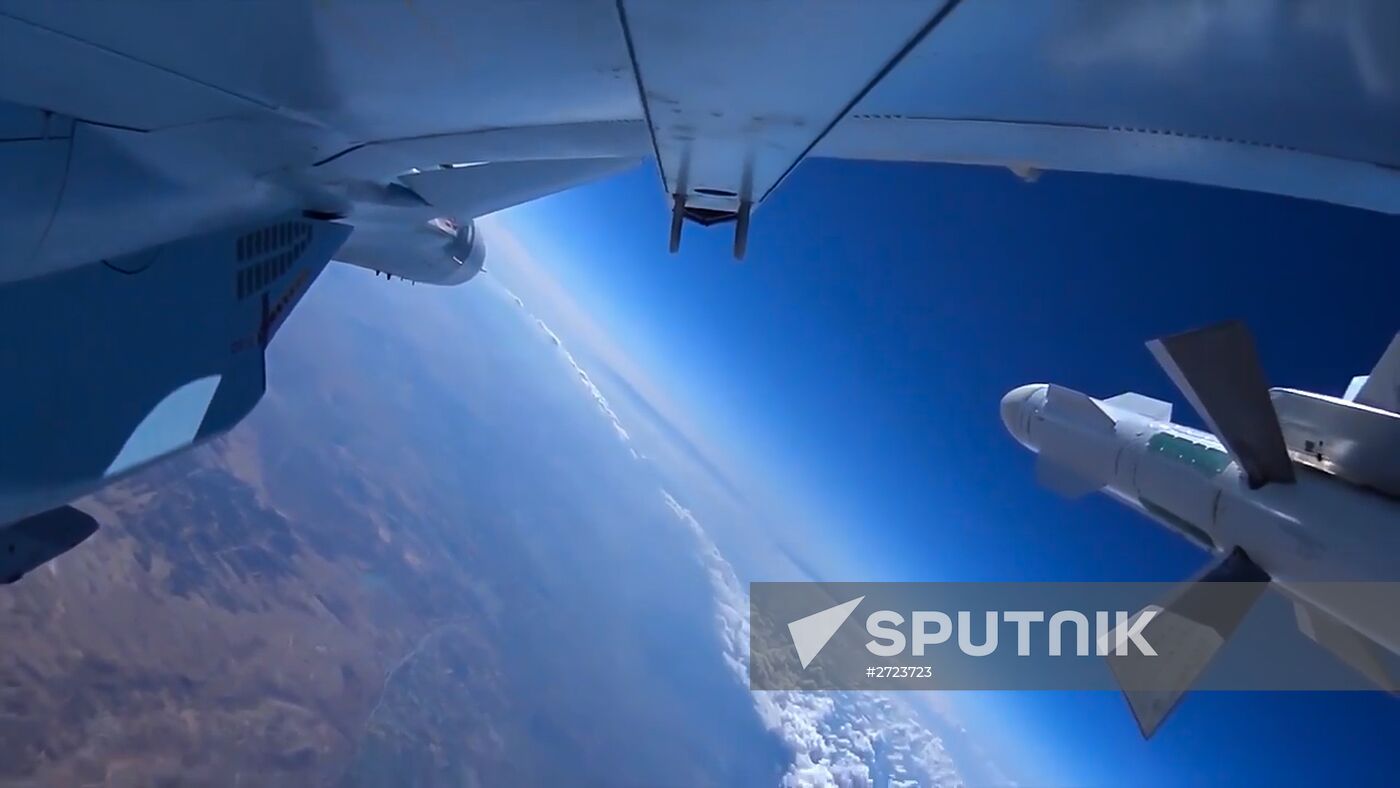 Operational flights by Russian Air Force jets in Syria