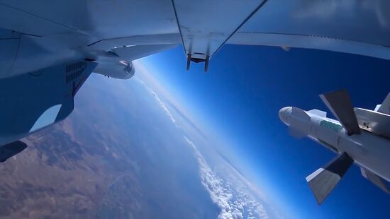 Operational flights by Russian Air Force jets in Syria