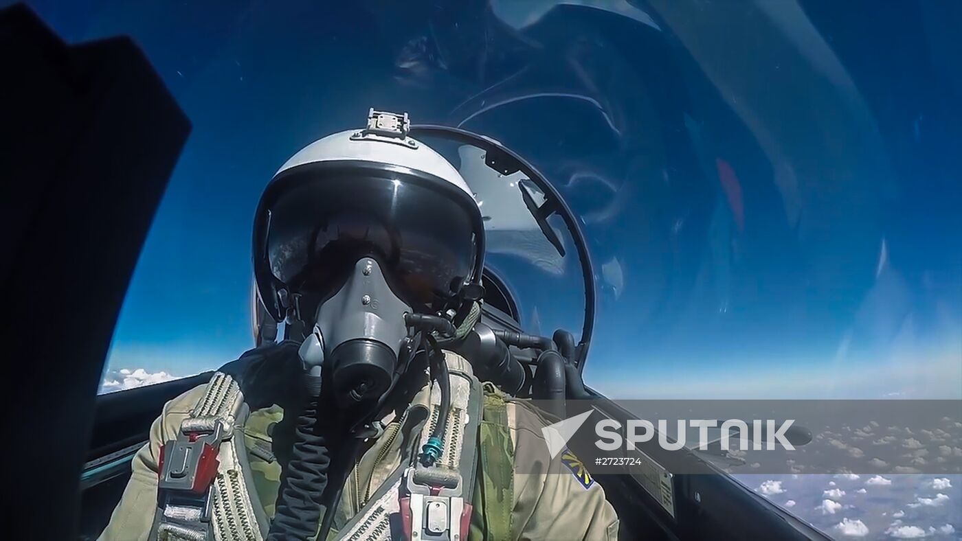 Operational flights by Russian Air Force jets in Syria