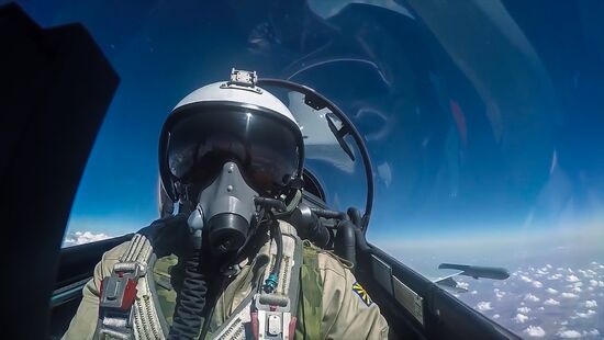 Operational flights by Russian Air Force jets in Syria