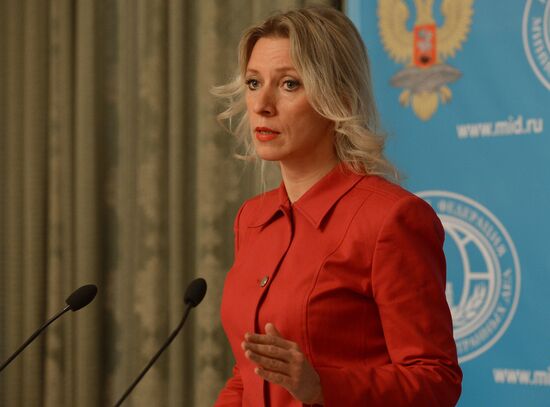 Briefing by Russian Foreign Ministry spokesperson Maria Zakharova