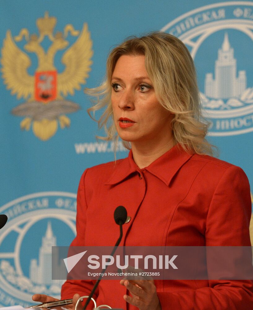 Briefing by Russian Foreign Ministry spokesperson Maria Zakharova