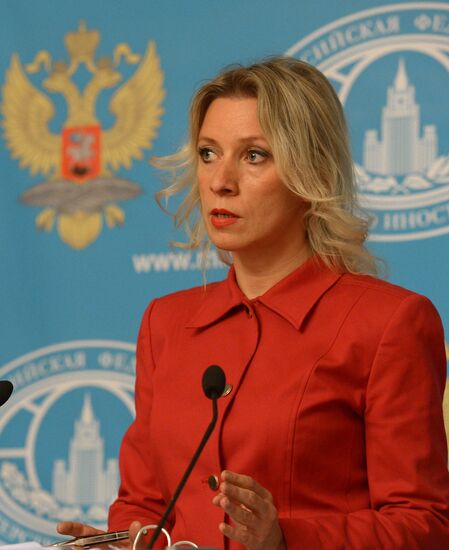 Briefing by Russian Foreign Ministry spokesperson Maria Zakharova