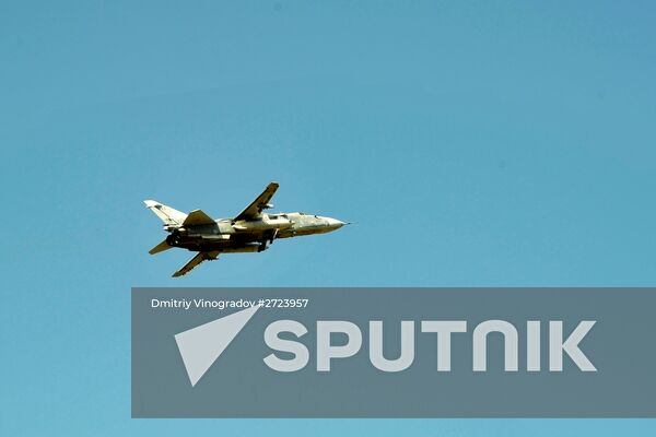 Russian aircract at Hemeimeem Air Base in Syria