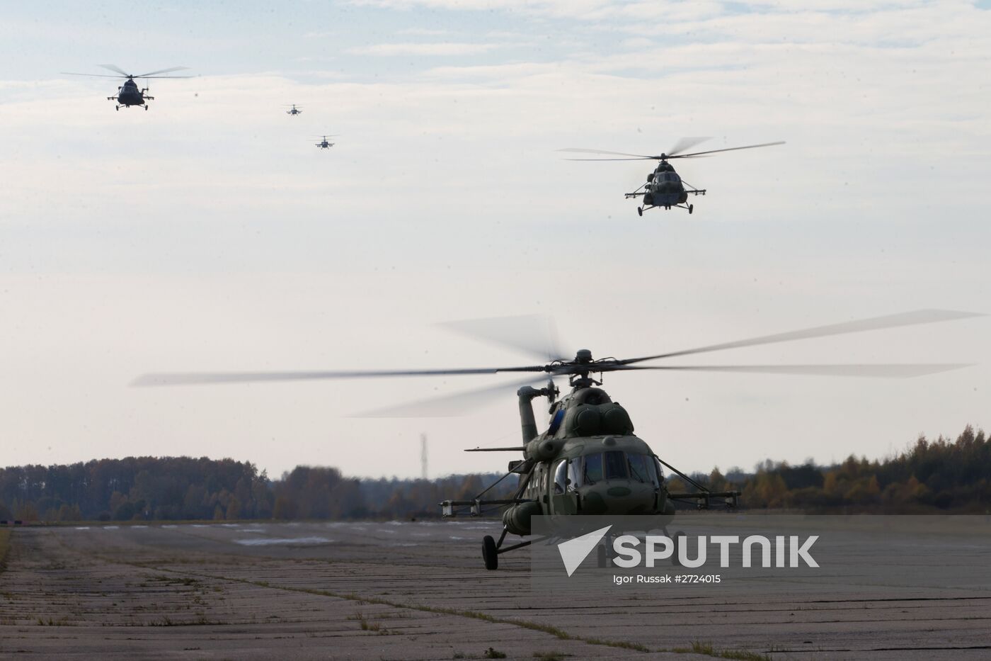 Tactical flight drill by Airborne Forces in Pskov Region
