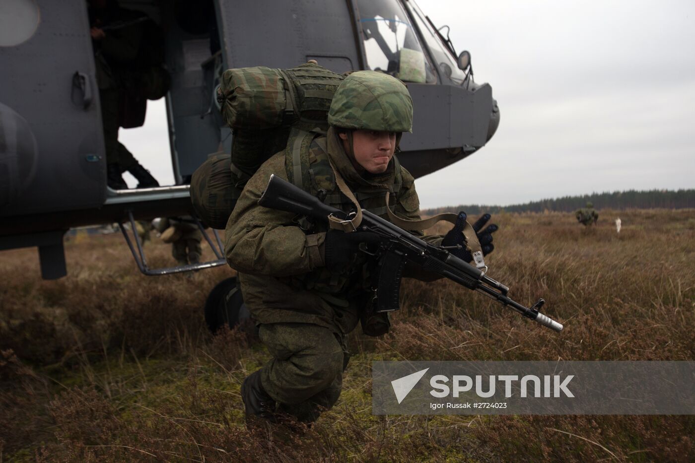War games in Pskov Region