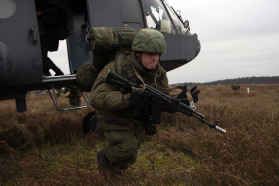 War games in Pskov Region
