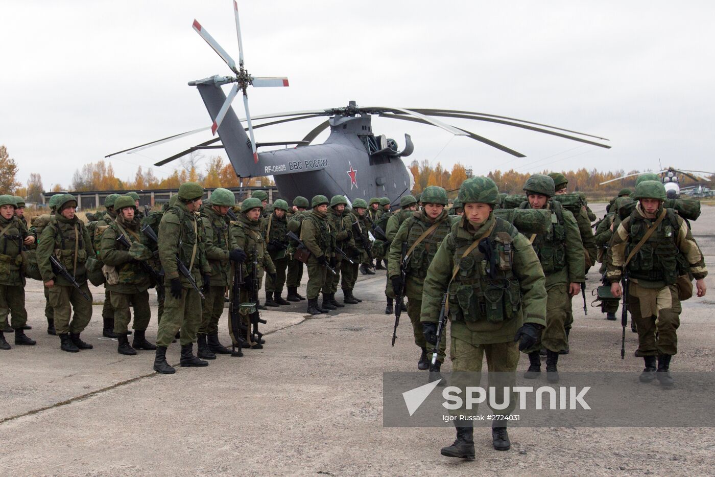 War games in Pskov Region