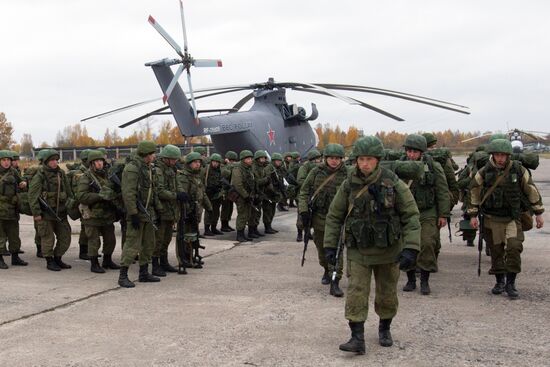 War games in Pskov Region
