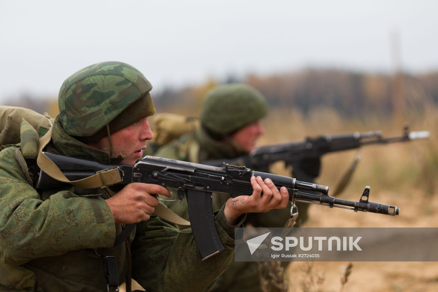 War games in Pskov Region