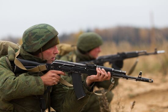 War games in Pskov Region