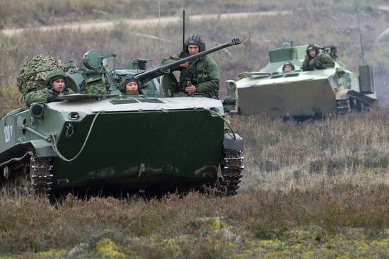 War games in Pskov Region