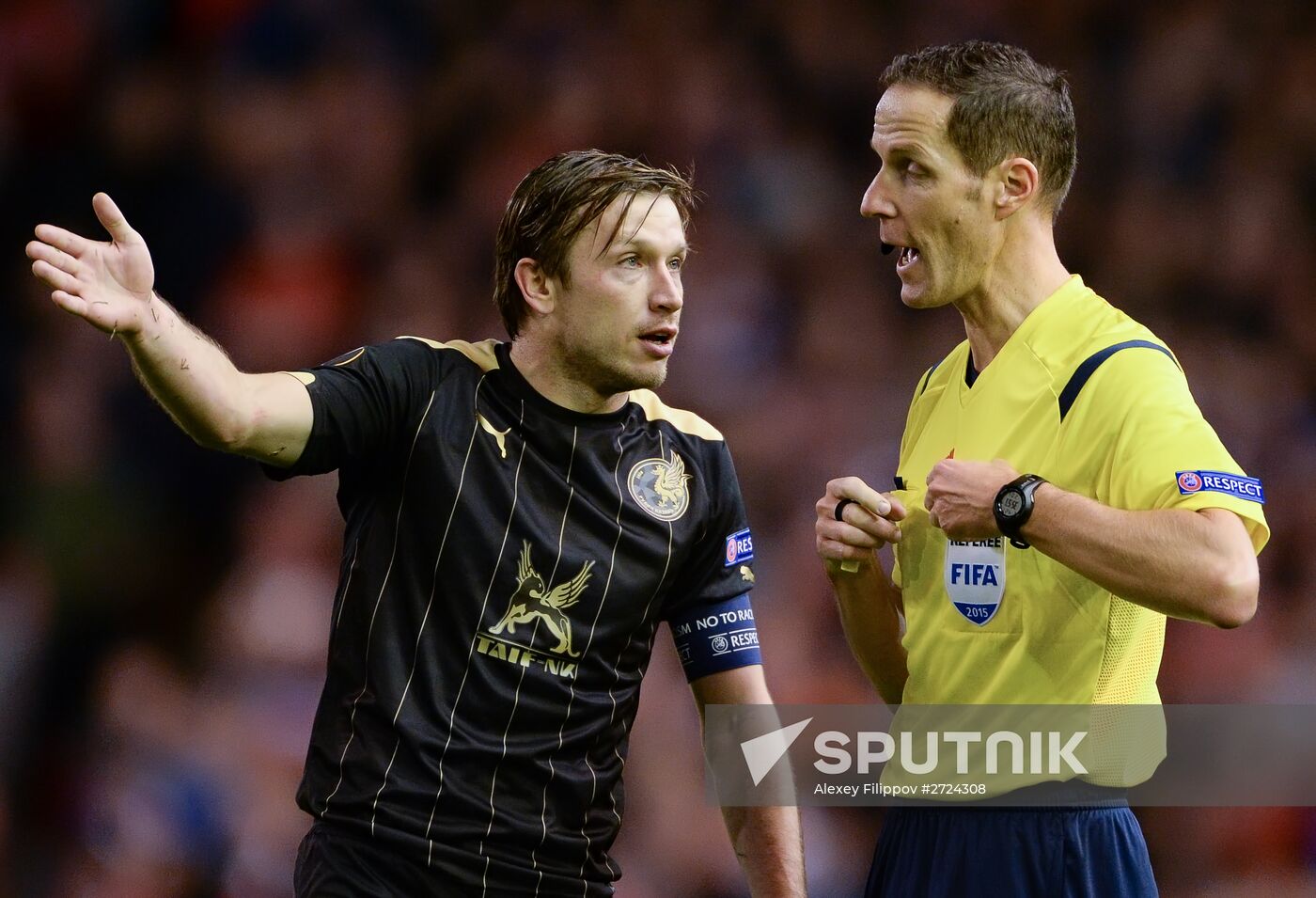 UEFA Europa League. Liverpool vs. Rubin