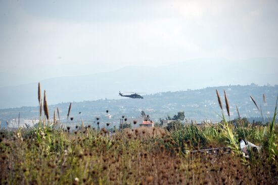 Russian aircract at Hemeimeem Air Base in Syria