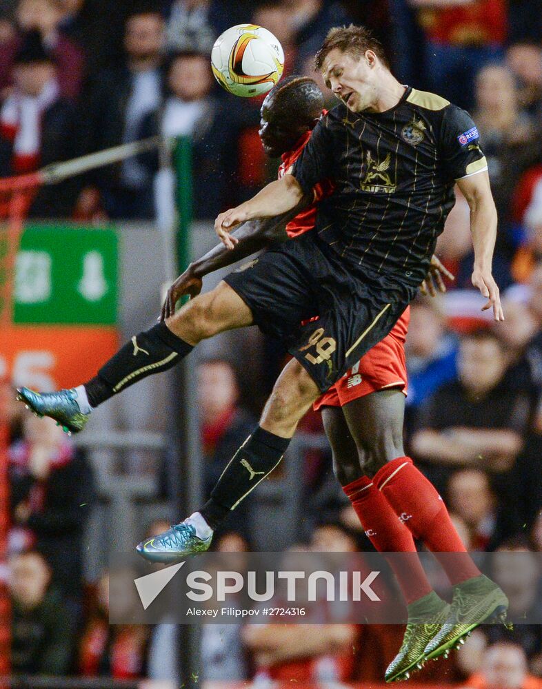 UEFA Europa League. Liverpool vs. Rubin