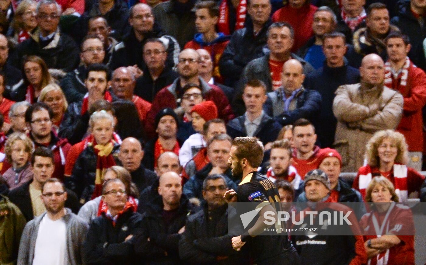 UEFA Europa League. Liverpool vs. Rubin