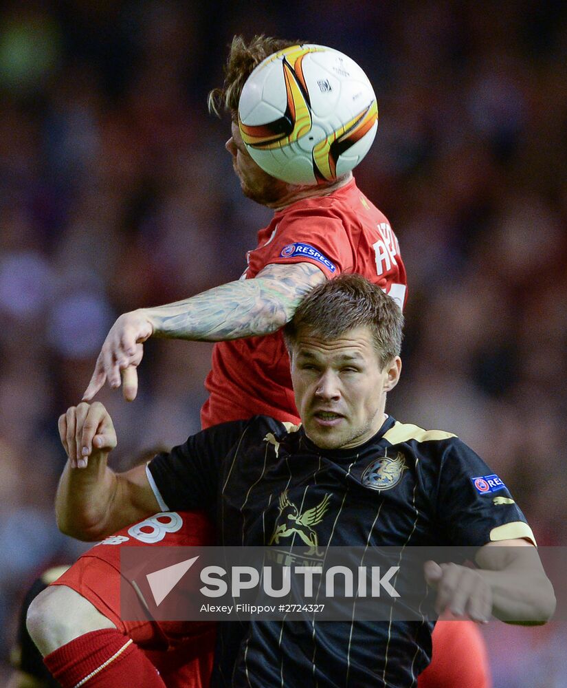 UEFA Europa League. Liverpool vs. Rubin