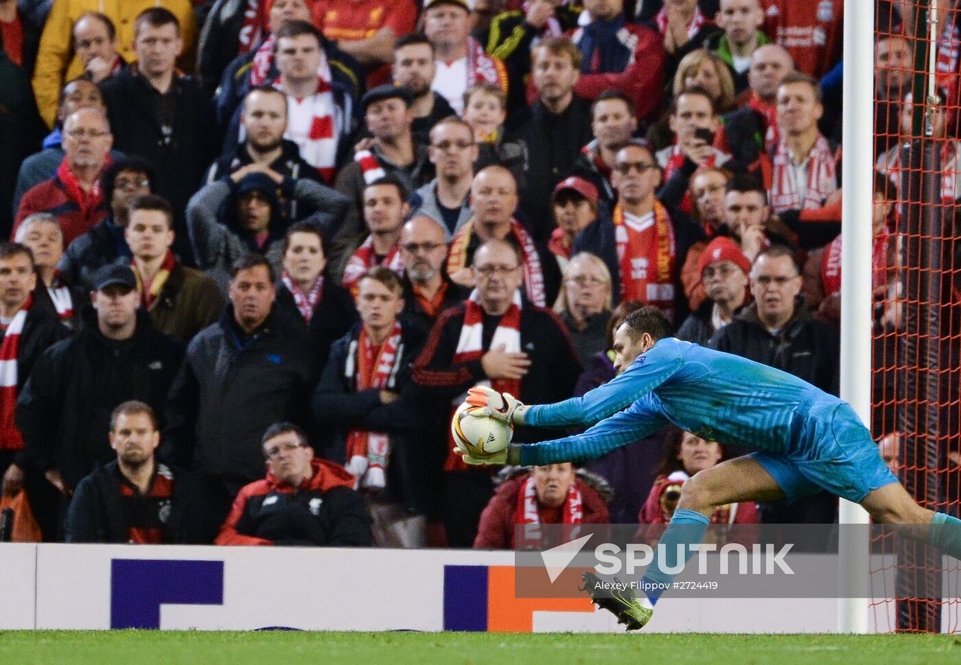 UEFA Europa League. Liverpool vs. Rubin