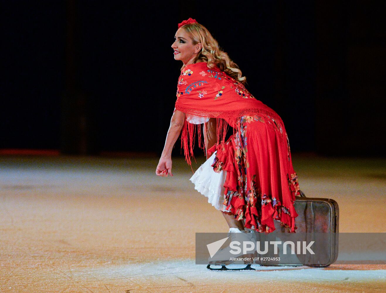 Carmen ice musical premieres in Moscow