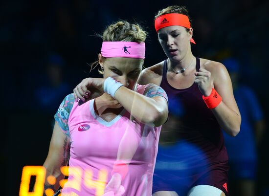 Tennis. Kremlin Cup 2015. Day Eight