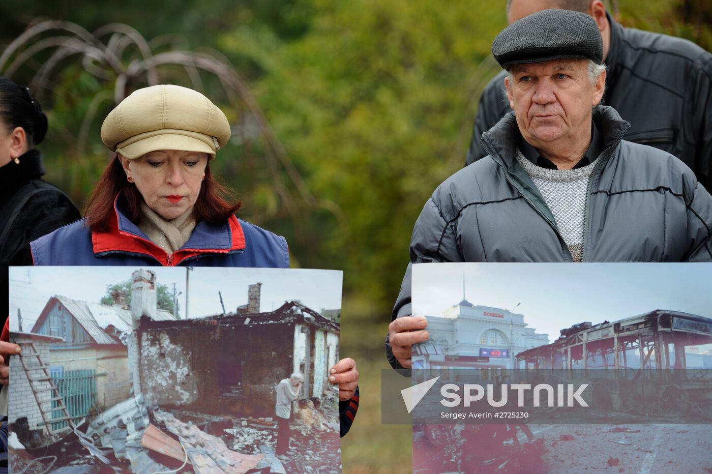Rally in Donetsk on United Nations Day