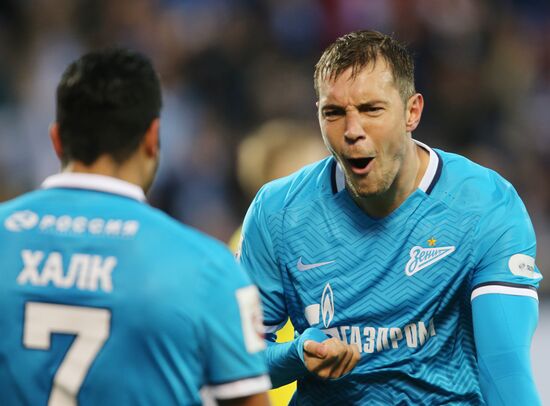 Russian Football Premier League. FC Zenit St.Petersburg vs. FC Anzhi Makhachkala