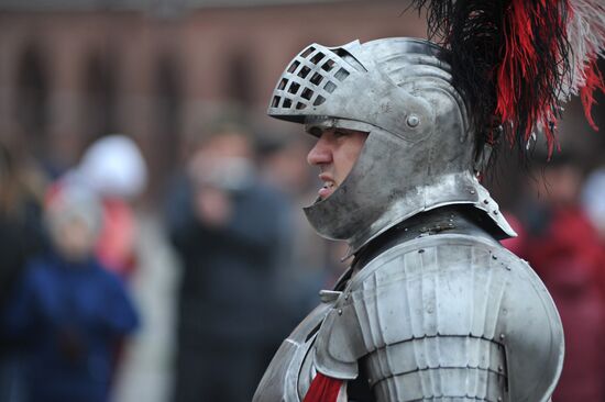 Mediaeval's Maneuvers in the Kremlin re-enacted in Tula