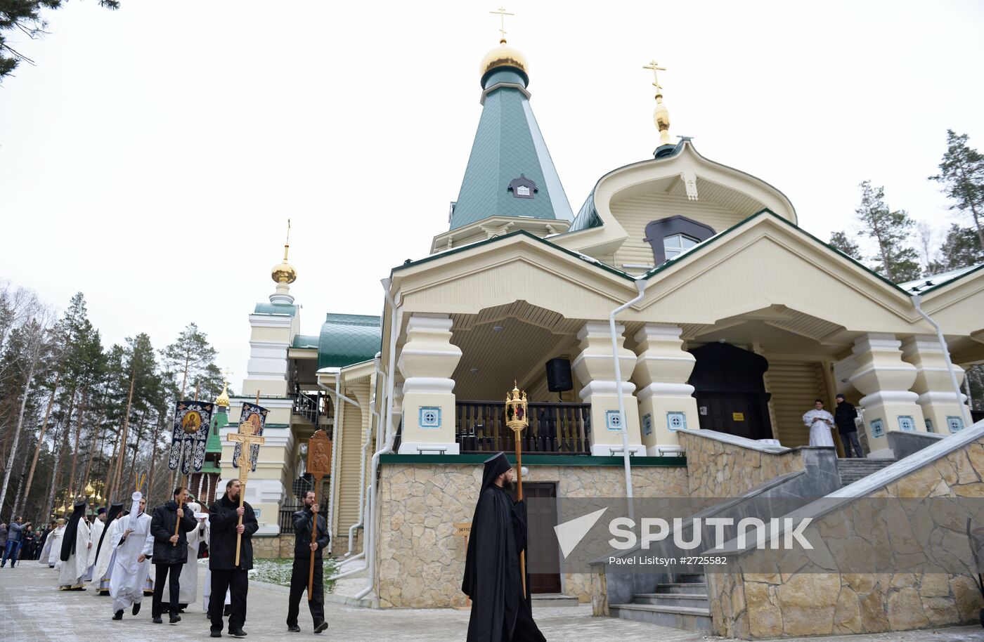 Consecration of the Church of the Sovereign Icon of Our Lady in Sverdlovsk region