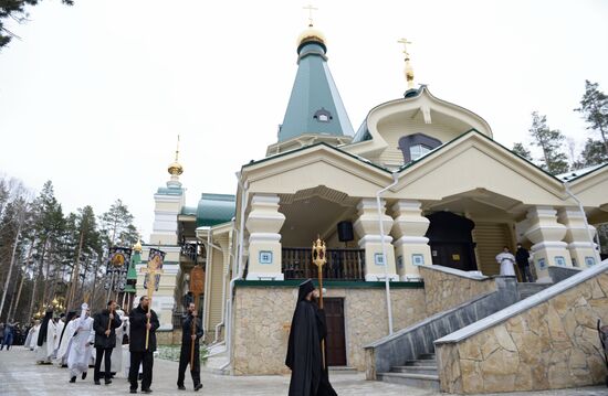 Consecration of the Church of the Sovereign Icon of Our Lady in Sverdlovsk region