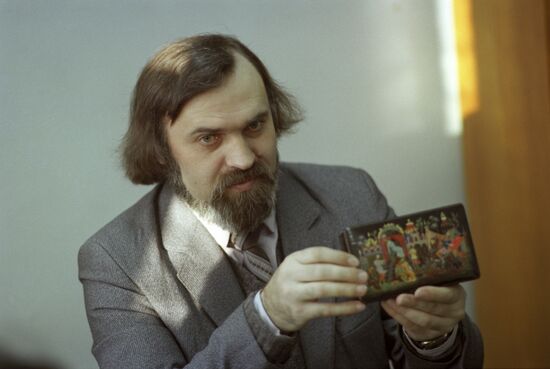 Painter Nikolai Lopatin