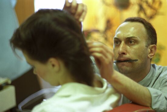Hairdresser G. Nadzharov