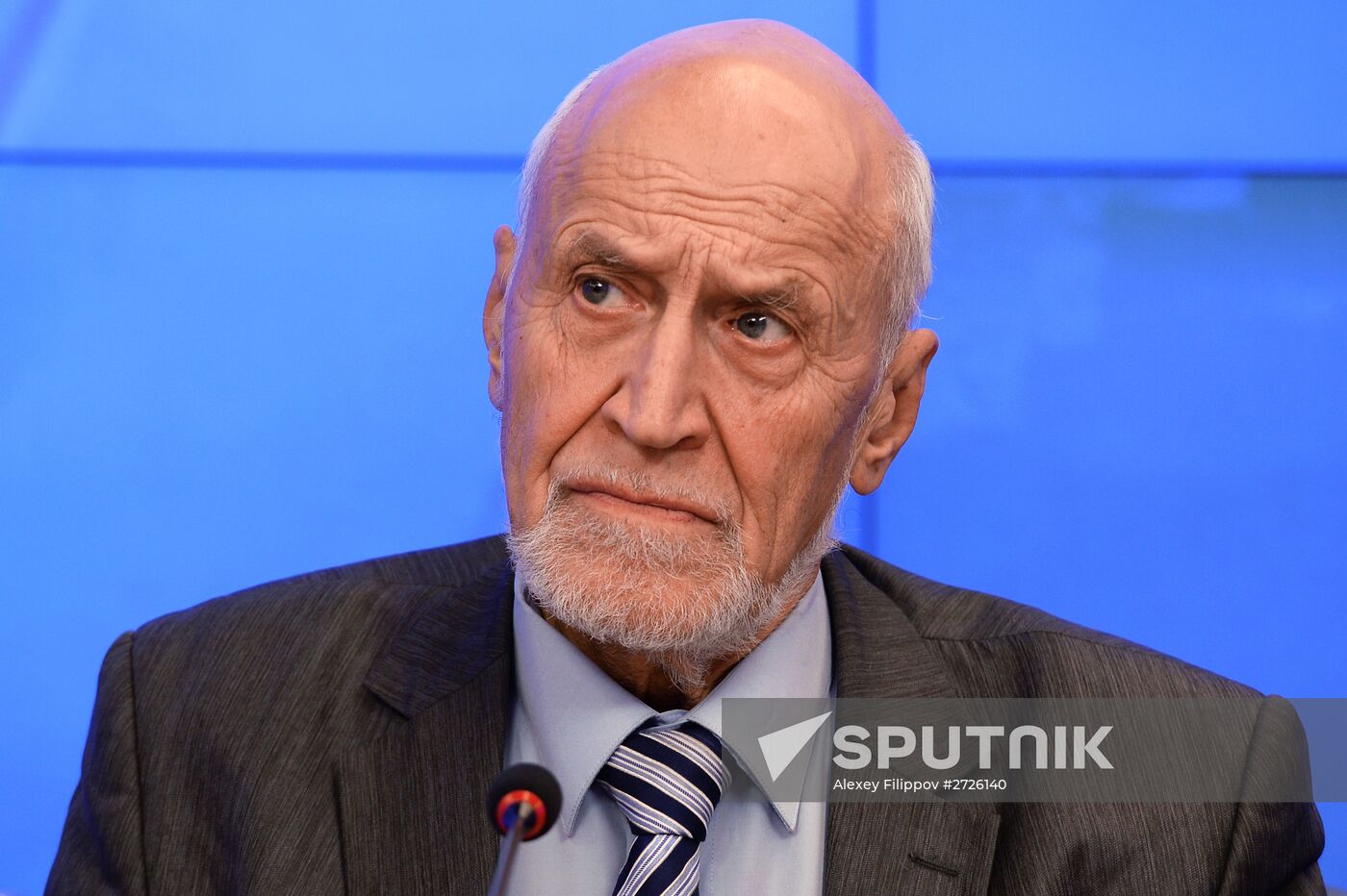 Press conference on staging Russian geography spelling quiz