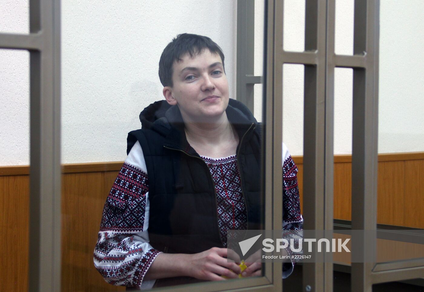 Court hearing in Ukrainian citizen Nadezhda Savchenko's case