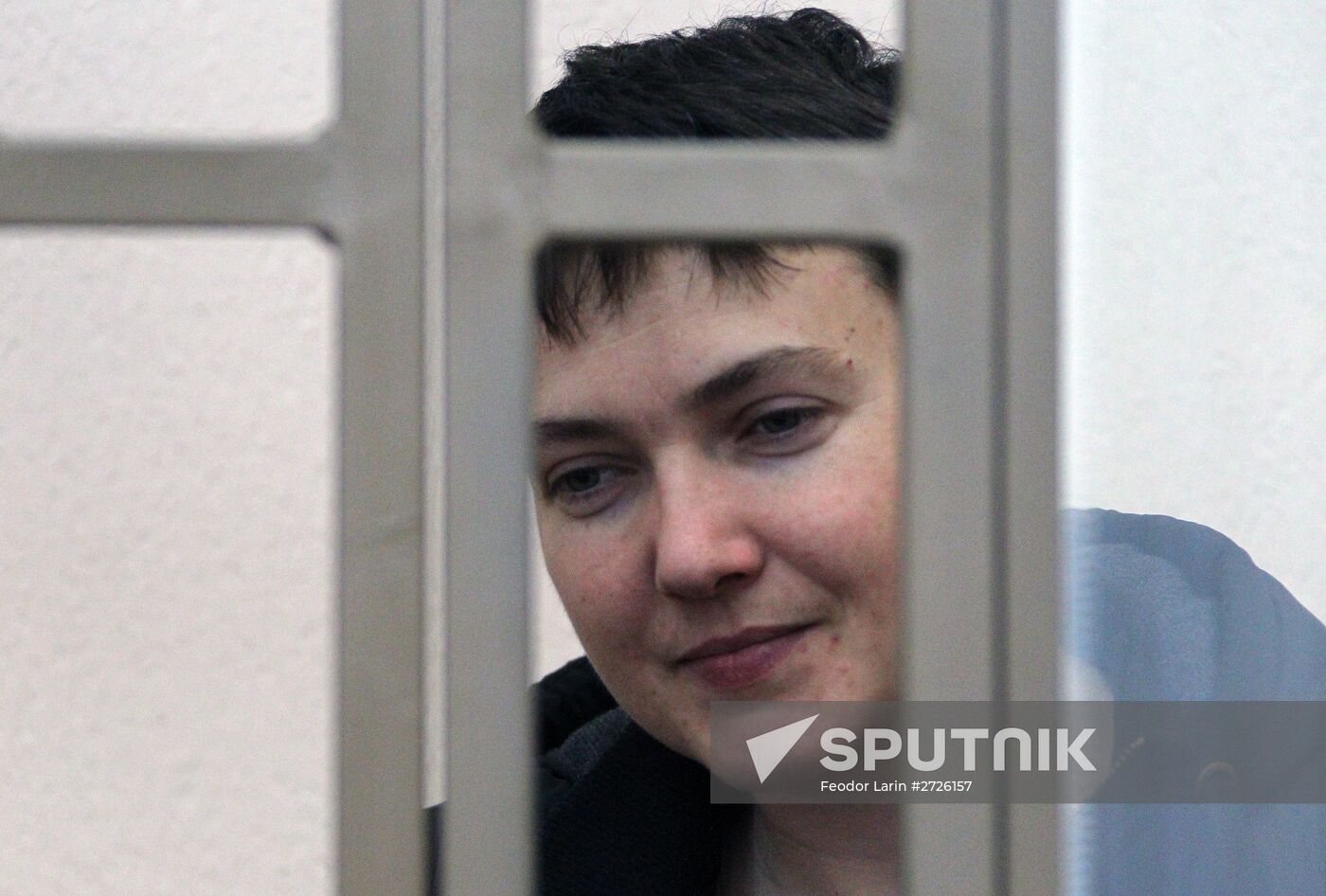 Court hearing in Ukrainian citizen Nadezhda Savchenko's case