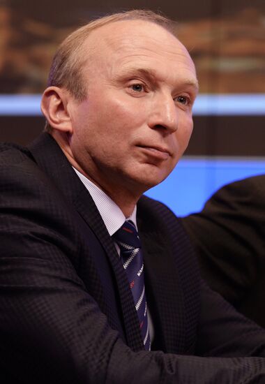 Press conference on staging Russian geography spelling quiz