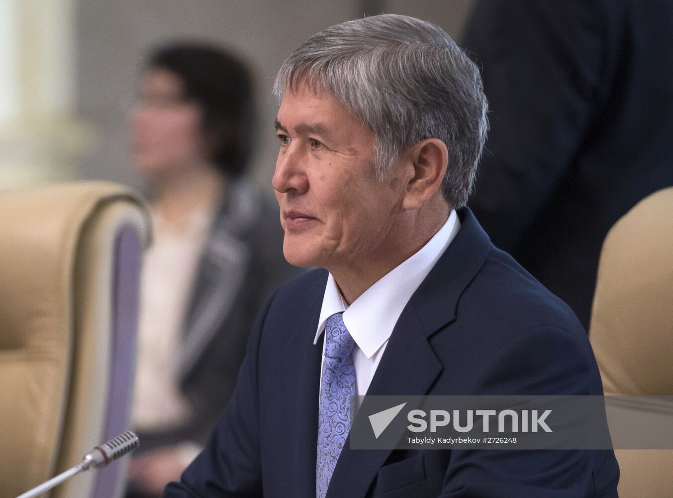 Japanese Prime Minister Shinzo Abe visits Kyrgystan