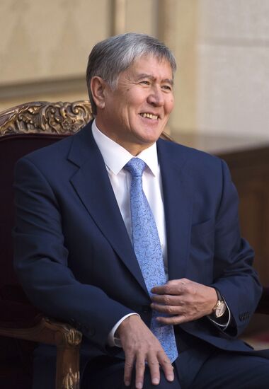Japanese Prime Minister Shinzo Abe visits Kyrgystan