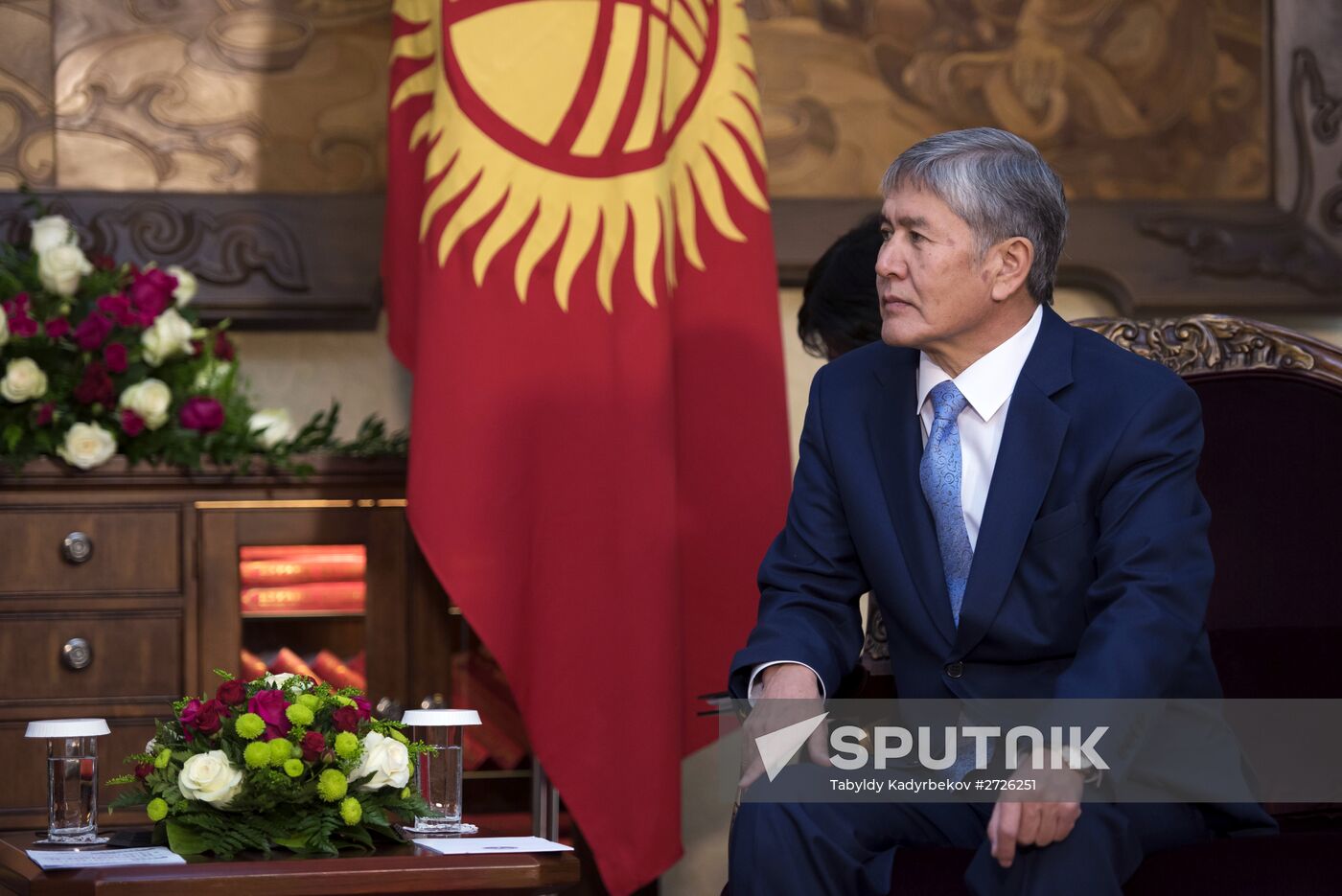 Japanese Prime Minister Shinzo Abe visits Kyrgystan