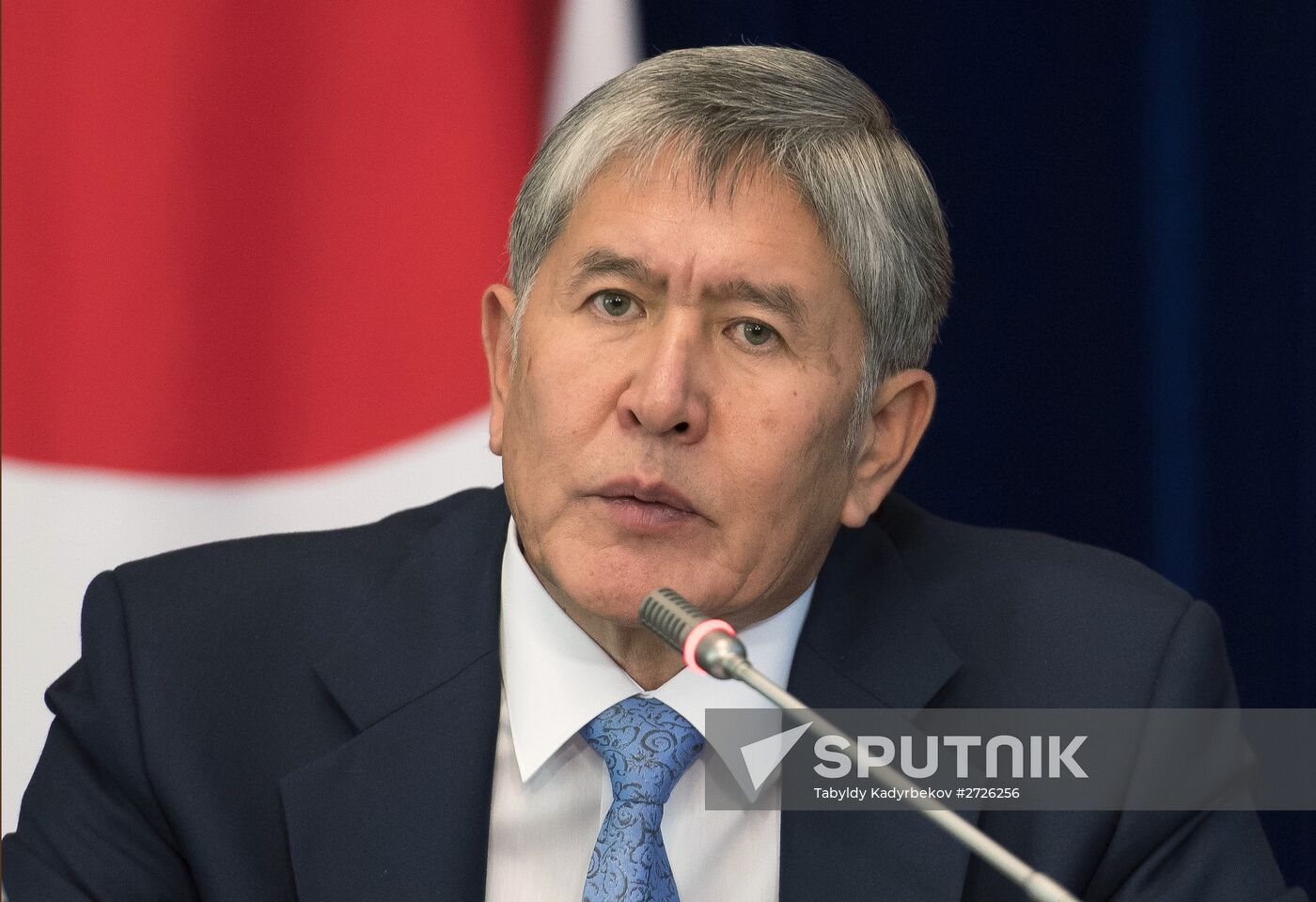 Japanese Prime Minister Shinzo Abe visits Kyrgystan