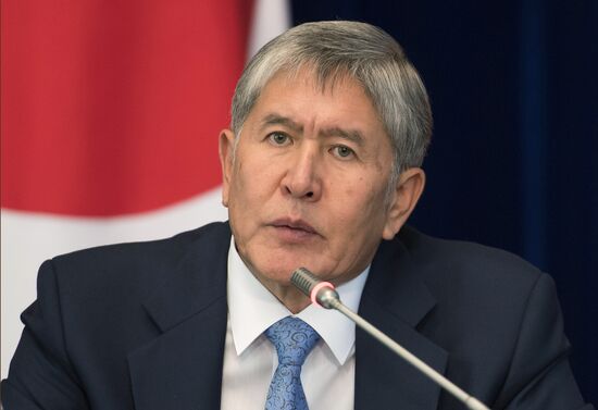 Japanese Prime Minister Shinzo Abe visits Kyrgystan