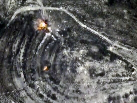 Russian Aerospace Forces carry out strikes on ISIS positions in Syria