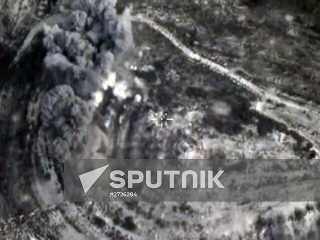 Russian Aerospace Forces carry out strikes on ISIS positions in Syria