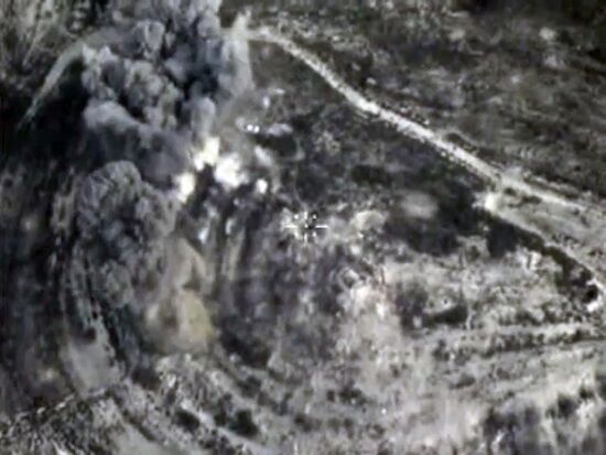Russian Aerospace Forces carry out strikes on ISIS positions in Syria