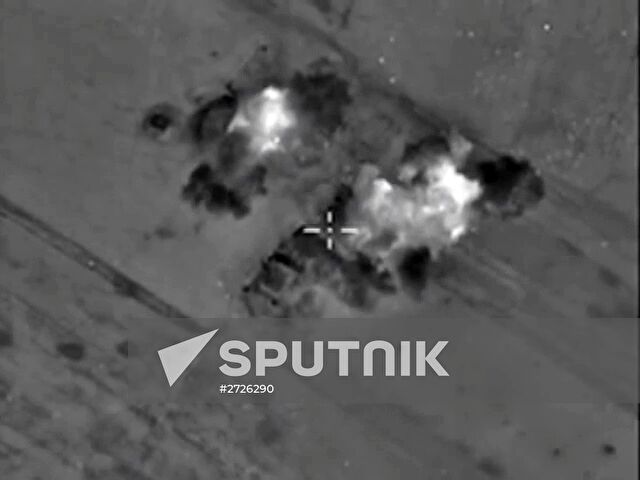 Russian Aerospace Forces carry out strikes on ISIS positions in Syria