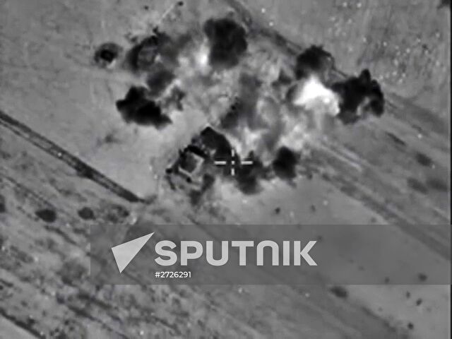 Russian Aerospace Forces carry out strikes on ISIS positions in Syria